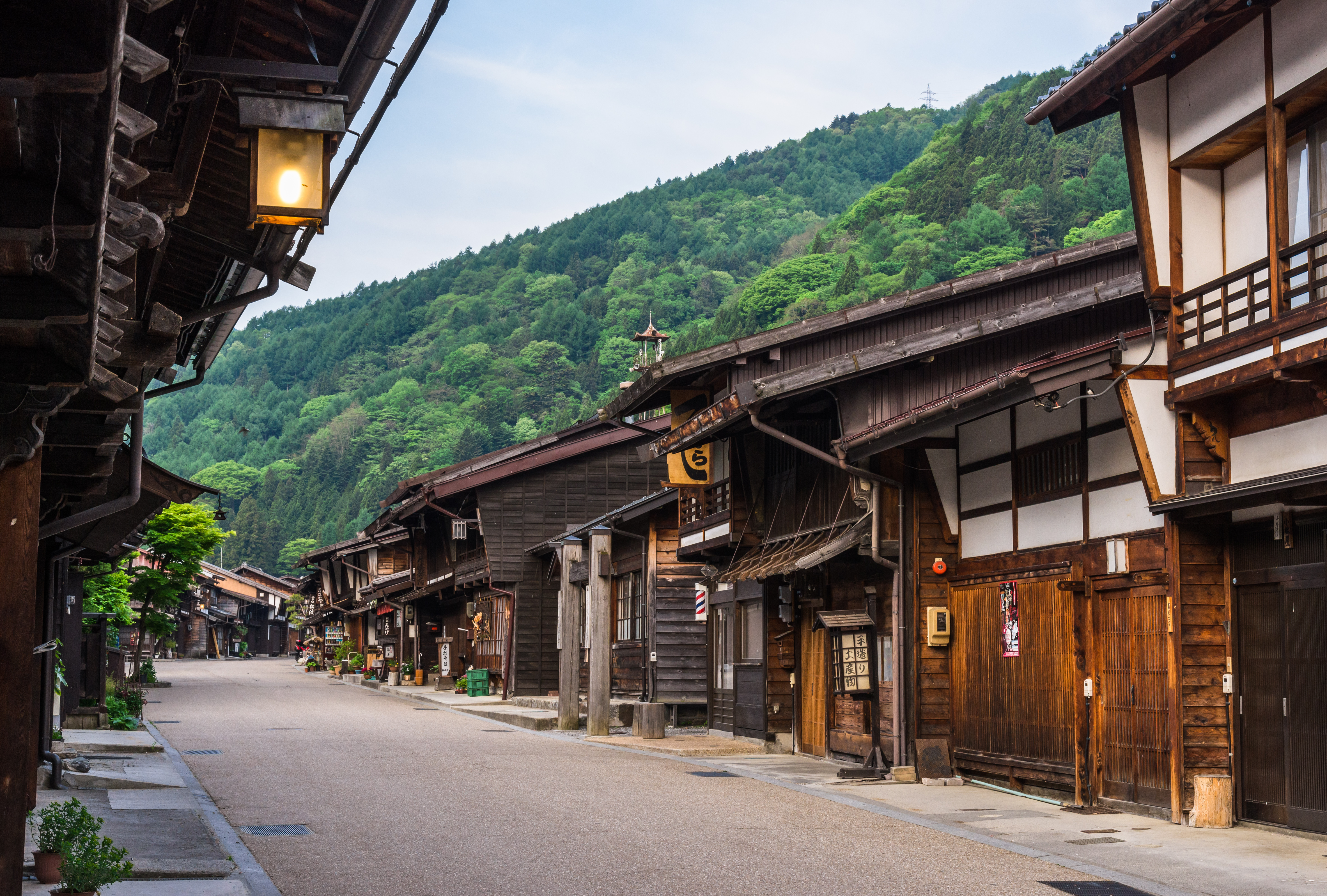 奈良井宿・妻籠宿(中山道)(長野県・岐阜県)の風景・観光資源