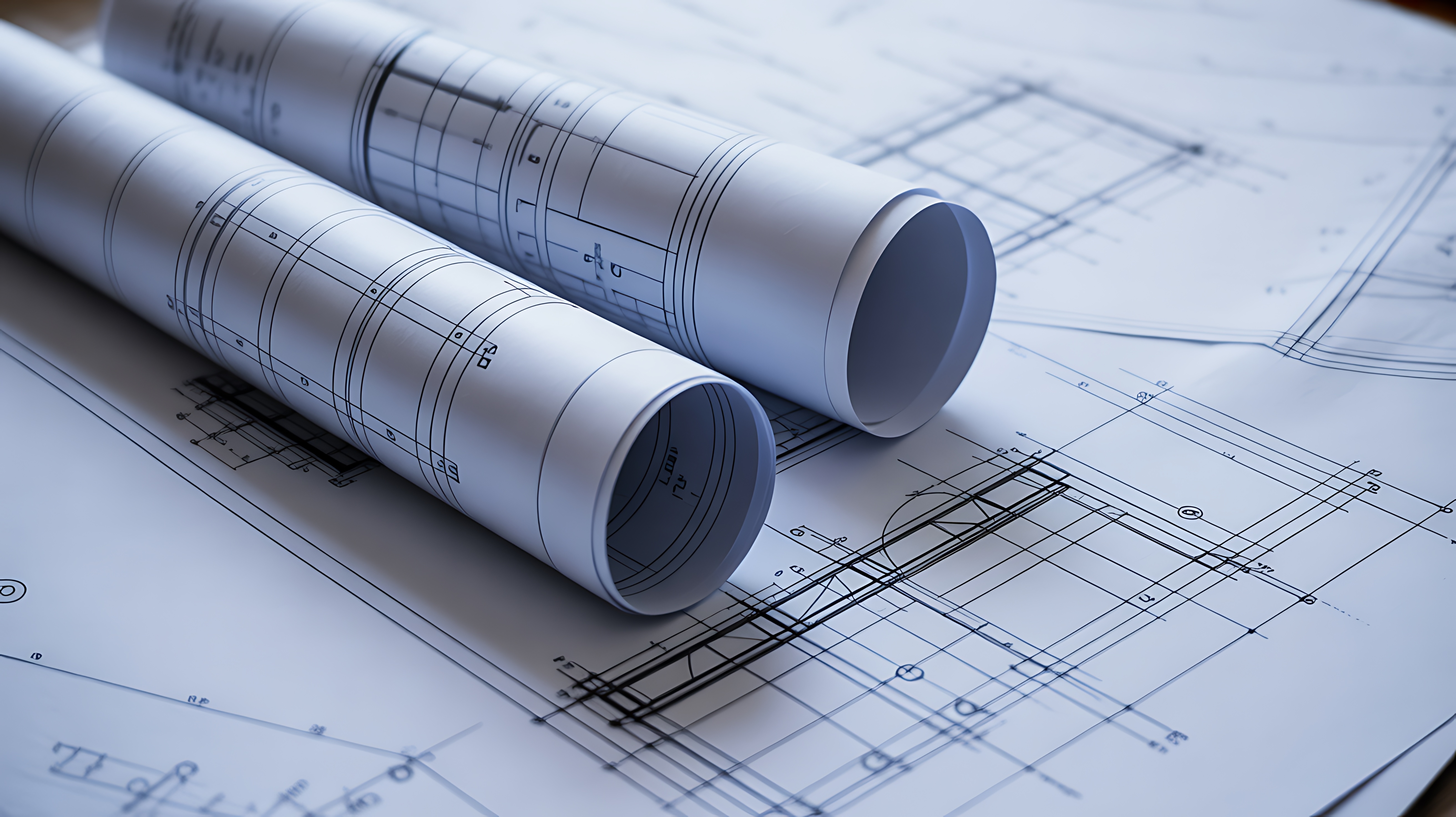 設計図と建築資料